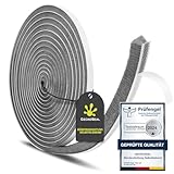 GeckoSeal 6m Bürstendichtung Selbstklebend, 9mm(B) x 9mm(D), Bürstendichtung für Fenster,...