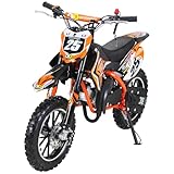 Actionbikes Motors Kinder Crossbike Gepard 2-Takt 49ccm | Bis 35 Km/h - 2 Liter Tank - Tuning...