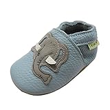 SAYOYO Netter Elefant WeichesLeder Lauflernschuhe Krabbelschuhe Babyschuhe 23/24 (18-24) XL Monate,...