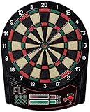 LOKLNEYK Elektronische Dartscheibe, Digitale Softdartscheiben, Dartscheiben-Set 18' Zielfläche, 28...
