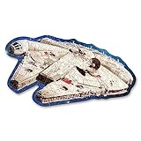 Trefl – Konturenpuzzle aus Holz: Star Wars, Millennium Falke – 160 Stücke, Wood Craft,...