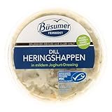 Büsumer Feinkost MSC Dillheringshappen Joghurt, 150 g