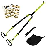 MSPORTS Schlingentrainer Profi Sling Trainer | inkl. Übungsanleitung, Tragetasche und Door Anker...