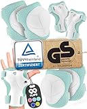 99FLIPS Knieschoner Kinder 3 Jahre - Schoner Eislaufschuhe Kinder Schlittschuhschoner - FLASH -...