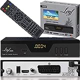 Leyf 2809 Digital Satellite Satellite Receiver (HDTV, DVB-S/S2, HDMI, SCART, 2X USB 2.0, Full HD...