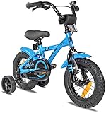 PROMETHEUS BICYCLES Kinderfahrrad ab 3 Jahren - 12 Zoll Kinder Fahrrad Mädchen Jungen Fahrrad...