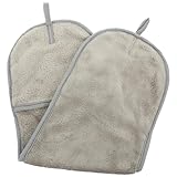 iplusmile Haustierpflegehandtuch Korallenvlies Schnelltrocknendes Hundehandtuch XS Saugfähiges...