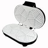 First Cuisine Doppel-Waffeleisen *Keramik*, Schwarz-weiß