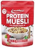 IronMaxx Protein Müsli - Cookies & Chocolate 550g Beutel | Veganes High Protein Müsli laktosefrei...