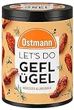 Ostmann Gewürze - Let's Do Geflügel | Gewürzsalz für Brathähnchen und Chicken Wings | Würziger...