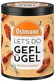 Ostmann Gewürze - Let's Do Geflügel | Gewürzsalz für Brathähnchen und Chicken Wings | Würziger...