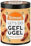 Ostmann Gewürze - Let's Do Geflügel | Gewürzsalz für Brathähnchen und Chicken Wings | Würziger...