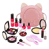 Gefälschtes Make-up-Set, Cartoon-Prinzessinnen-Kosmetik-Set, Make-up-Set für Mädchen, mit...