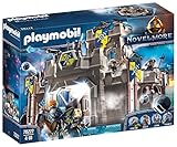 PLAYMOBIL Novelmore 70222 Novelmore Fortress with integrated catapult and surprise trapdoor, Toy for...