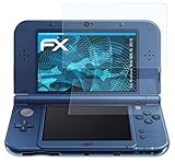 atFoliX Schutzfolie kompatibel mit Nintendo New 3DS XL 2015 Folie, ultraklare FX Displayschutzfolie...