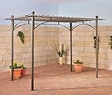 CLP Eisen-Pergola Ulpgar 01 A I Begrünbares Terassendach Im Landhausstil I Rankpavillon Für...