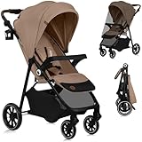 LIONELO EMMA ONE Buggy bis zu 22 kg von 6 m bis 4 Jahre Schwenkbare 360 Räder° Vollfederung...
