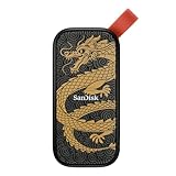 SanDisk 1 TB tragbare SSD, Dragon Edition – bis zu 800 MB/s, USB-C, USB 3.2 Gen 2, aktualisierte...