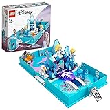 LEGO 43189 Disney Frozen 2 Elsas Märchenbuch, Reisespielzeug Mit Nokk Und Olaf, Mit Prinzessinnen...