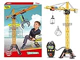 Dickie Toys Mega Crane, elektrischer Kran mit Fernbedienung, für Kinder ab 3 Jahren, 120 cm hoch,...