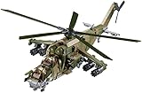 MASUSE Militär Hubschrauber Bausteine Bausatz, Militär Gunship Klemmbausteine Modell Set,...