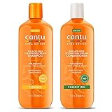 Cantu Shea Butter for Natural Hair Shampoo and Conditioner SULFATE FREE by Cantu