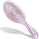 Ninabella Bio Haarbürste ohne Ziepen für Damen, Herren & Kinder - Entwirrbürste auch für Locken...