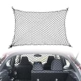 Auto mit Barriere für Haustiere: Auslaufsicherer Hund, Tür für den Sitz, verstellbares Netz für...