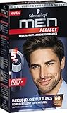 Schwarzkopf Men Perfect Anti-Grau Tönungs-Gel, 60 Natur Mittelbraun