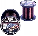 Jaxon Karpfenschnur Angelschnur CARP Academy 1000m Spule 0,25-0,35mm Feederschnur Karpfen Monofile...