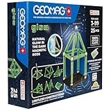 Geomag, Glow Recycled, Magnetische Konstruktionen mit Leuchteffekt, Magnetstäbe, die im Dunkeln...