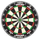 Ruthless Marksman Dartscheibe aus Sisal mit ultradünnem Draht, professionelles Design, für...