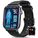 DEKELIFE Smartwatch Herren Damen mit ΒΙυτｚυcker/EKG/HRV/ 1.83' Fitness Gesundheitsuhr mit 24h...