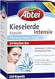 Abtei Kieselerde Intensiv - Zur Vorbeugung von brüchigen Haaren und Nägeln - Mit Silicium - reines...