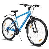 Hiland 27,5 Zoll Mountainbike, 18 Gang MTB für Männer Frauen, Erwachsenen-Mountainbike mit...