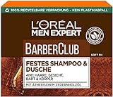L'Oréal Men Expert Festes Shampoo für Männer, XL-Seifenstück zur Reinigung von Körper, Haar &...
