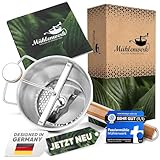 𝐌Ü𝐇𝐋𝐄𝐍𝐖𝐄𝐑𝐊 Passiermühle Edelstahl inkl. 3 Passiersieb-Einlagen...