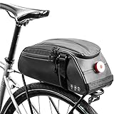 inChengGouFouX Fahrrad Gepäckträgertasche Fahrradsitz Packtasche Fahrrad Koffer Bag Bike Cargo Bag...