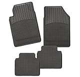 Allwetter 251329 Auto Schalenmatte A1 | TPE Gummi Fußmatten in schwarz | Auto Fußmatten Set ohne...