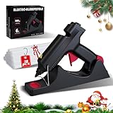 Industrielle Heißklebepistole 500W mit Ladestation – Kabellose Profi-Klebepistole (25W...