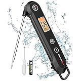 ThermoPro TP03HEU IPX6 Wasserdicht Fleischthermometer 0.5°C Präzise Grillthermometer 3s Schnelle...