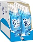 Vernel Frischer Morgen Weichspüler, 408 (12 x 34) Waschladungen, Wäscheduft für 24 Stunden & 7...