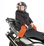 Motorrad Kindersitz Piaggio MP3 500 Business/ LT Givi S650 schwarz