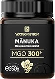 Watson & Son Manuka Honig MGO 300+ 250g | Premium Qualität aus Neuseeland