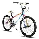 Hiland 26 Zoll Kinderfahrrad für Jungen und Mädchen, Jugendliche ab 8 Jahre BMX, Freestyle, 2...