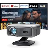 Smart Beamer 4K[Kompatibel mit Netflix] 3D Dolby Audio VISSPL 30000Lumen Autofokus/Auto...