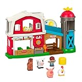 Fisher-Price Little People Tierfreundlicher Bauernhof. Interaktives Spielset für Kinder von 1–5...