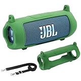 AONKE Silikonhülle Tragetasche Case für JBL Flip 7 kabelloser tragbarer Bluetooth-Lautsprecher mit...