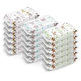 Amazon-Marke: Mama Bear Disney Ultra Sensitive Baby-Feuchttücher, geruchlos, 1080 Stück (18...