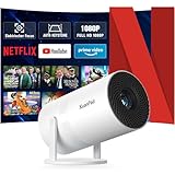 [Netflix-zertifizierter & Elektrischer Focus] Beamer 19000L 1080P Mini Beamer mit WiFi & Bluetooth...